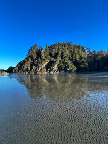 131 - Low tide at Moonstone Beach, California